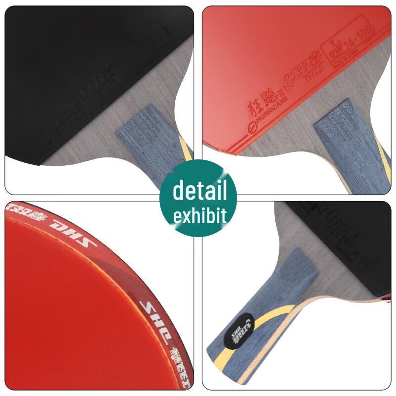 DHS Wang Hao Signature Penhold Table Tennis Racket
