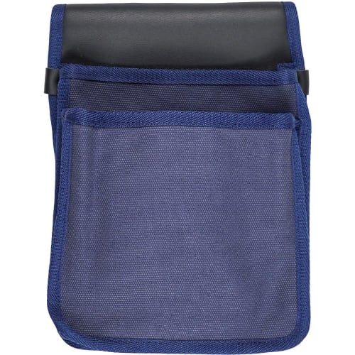 Tsubaki Model Double Canvas Waist Bag WKC-03 Navy Blue Double Thickness