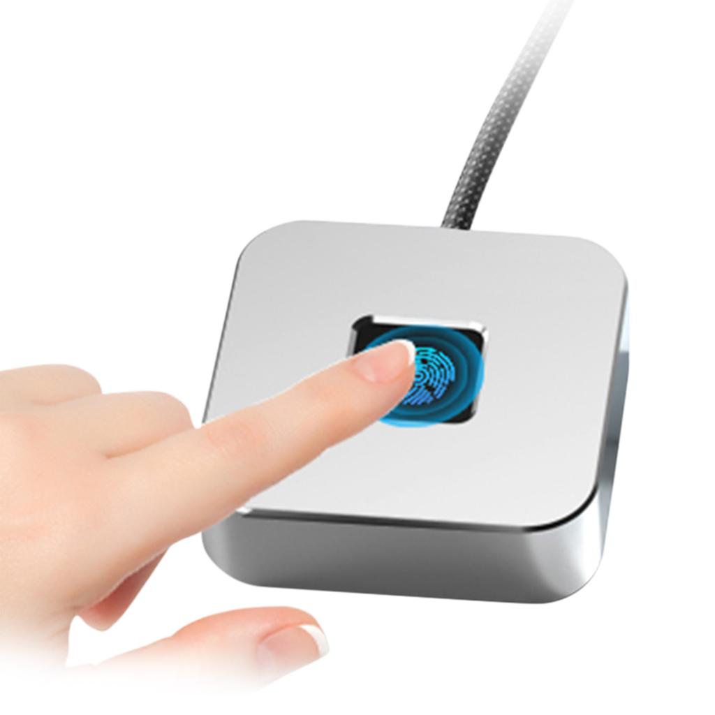 USB Fingerprint Reader For Windows Hello Fingerprint Reader with 5ft Cable Fingerprint Scanner for Windows 10/11