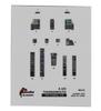 Lambo Models 1/48 A-10C Interior 3D Decal (Academy Version) Plastic Model Decal LNB48123 (Airplane)