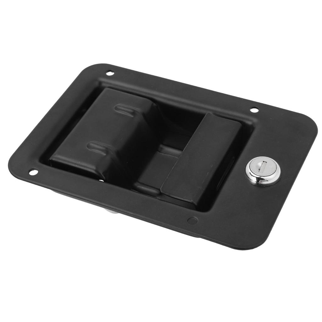 162 X 115mm Toolbox Handle Latch Heavy Duty Stainless Steel with Key Truck Tool Box Latch for Caravan RV Vehicles