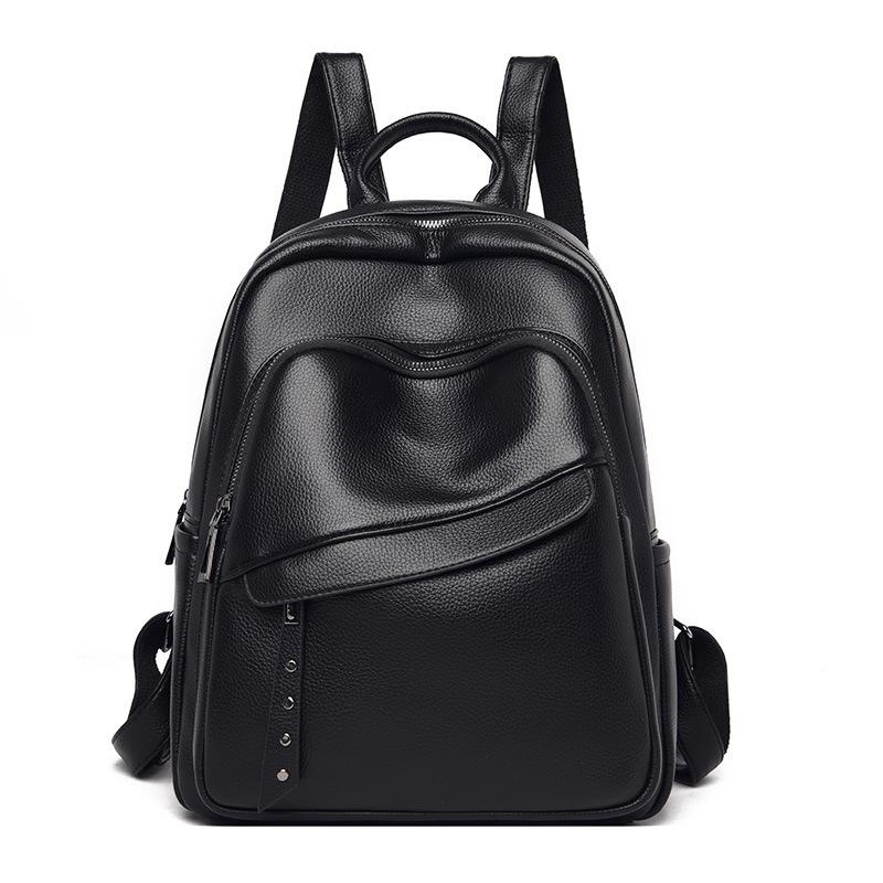 Black Wild fashion women backpack Black Wild fashion women backpack