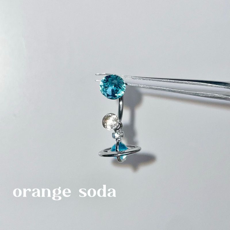 

Ocean Blue Fantasy Universe Star Full Diamond Earrings Female Summer Elegant Stud Earrings Accessible Luxury Fashion Special-Interest Fancy Earrings Sea Blue Star horseshoe ring single