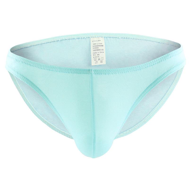 Chiloți bărbați tip triunghi U Convex talie joasă sexy respirabili mulați lenjerie bărbați