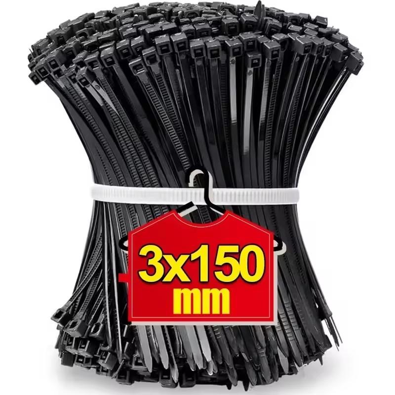 Strong Nylon Cable Tie Self-locking Cord Ties Adjustable Cables Fastening Loop Home Office Organizer Plastic Wire Zip Ties Wraps