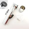 ABS Press Handheld Hose Spray Shower Head Hose Toilet Bidet Douche Bathroom Shower Self Cleaning Sprayer Kit Water Tap Valve
