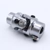 For Mustang II Power Rack Car Spare Parts 3/4-36 Spline X 3/4Inch DD Smooth Chrome Universal Steering Shaft U Joint