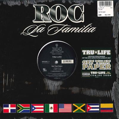 12inch Record TRU LIFE - Get That Paper NONE,B000868111 ROC LA FAMILIA 2007 US Rap & Hip-Hop/R&B Used