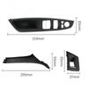LHD RHD 7 PCS Car Interior Door Handle Pull Cover Trim 7PCS 1 Set For BMW 5 Series F10 F18 523 525 528