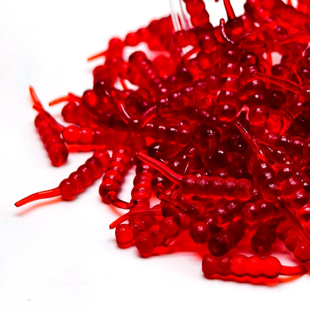Dynamic Bionic Soft Maggot Lure: Anti-Bottom Floating Bait for Carp and Crucian Fishing