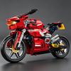 New City Series Motorcycle World Sports Car Building Blocks Motorcycle Supercar Small-Scale Model Toy