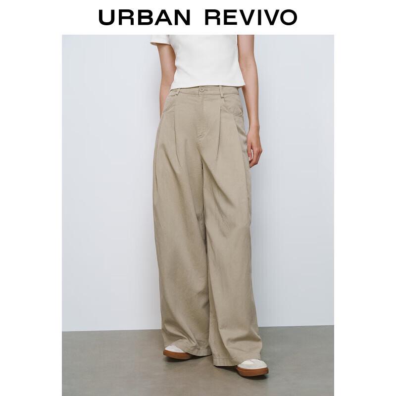 

Женские ретро плиссированные брюки с широкими штанинами XXS