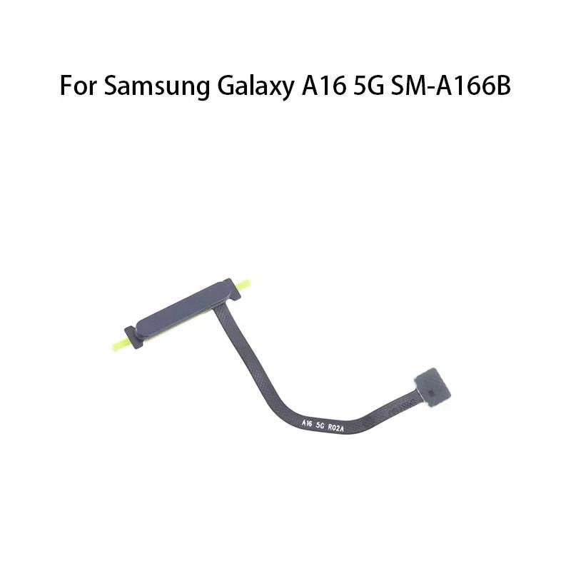 Power Button Fingerprint Sensor Flex Cable for Samsung Galaxy A16 5G SM-A166B Power Button Flex Cable