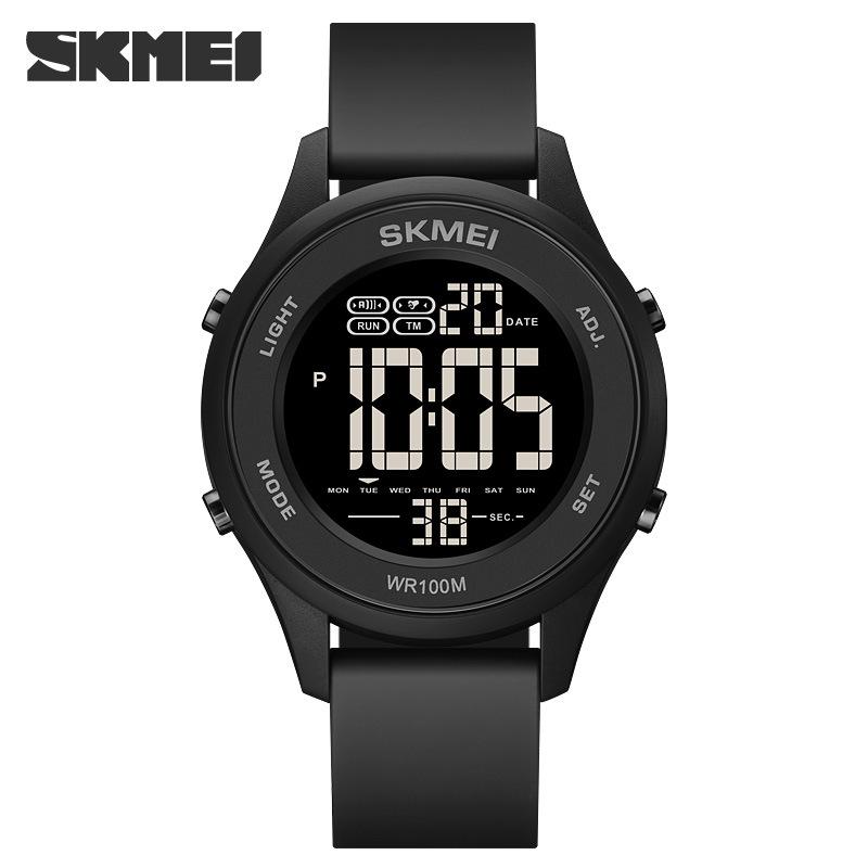 Student sports electronic watch couple thin silicone luminous simple watch men