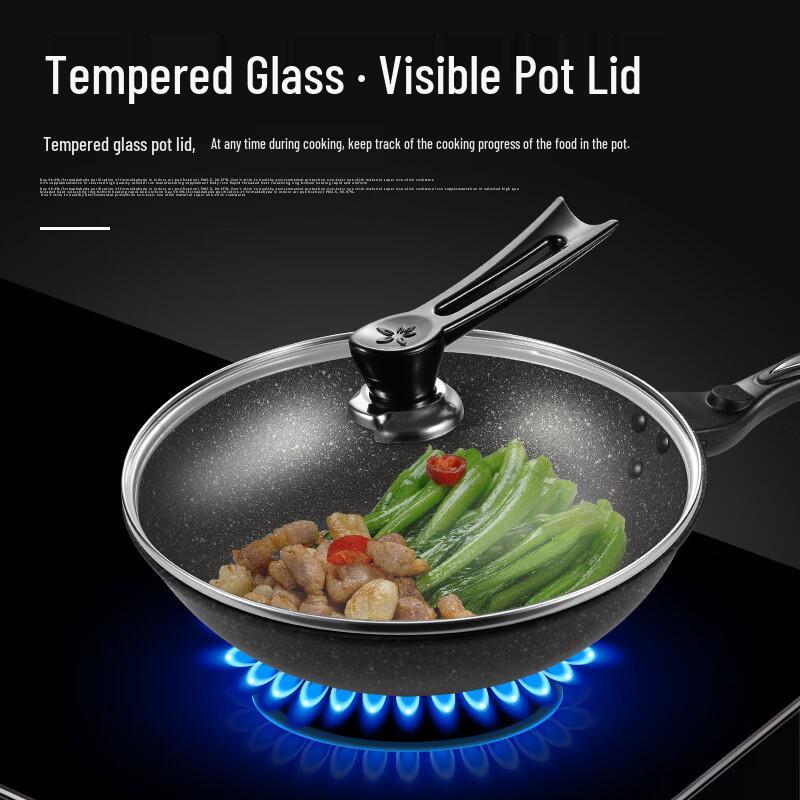 Maifan Stone Non-stick Wok Set