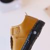 Spring/Autumn Shoes for Baby Girls 0-1-2 Years Old, Soft-Soled Walking Shoes for Toddler Boys, Leather Infant Squeaky Shoes.