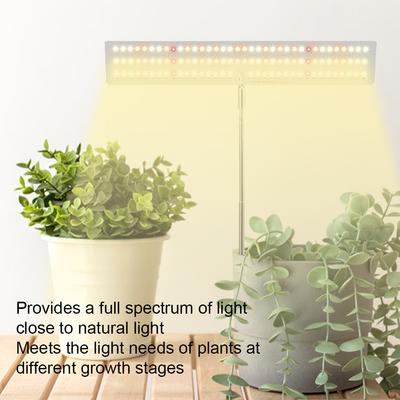 Pflanzenwachstumslicht, höhenverstellbar, Vollspektrum-Pflanzenlampe, IP54, wasserdicht, LED-Stehlampe für Pflanzen, Blumen, Gewächshaus