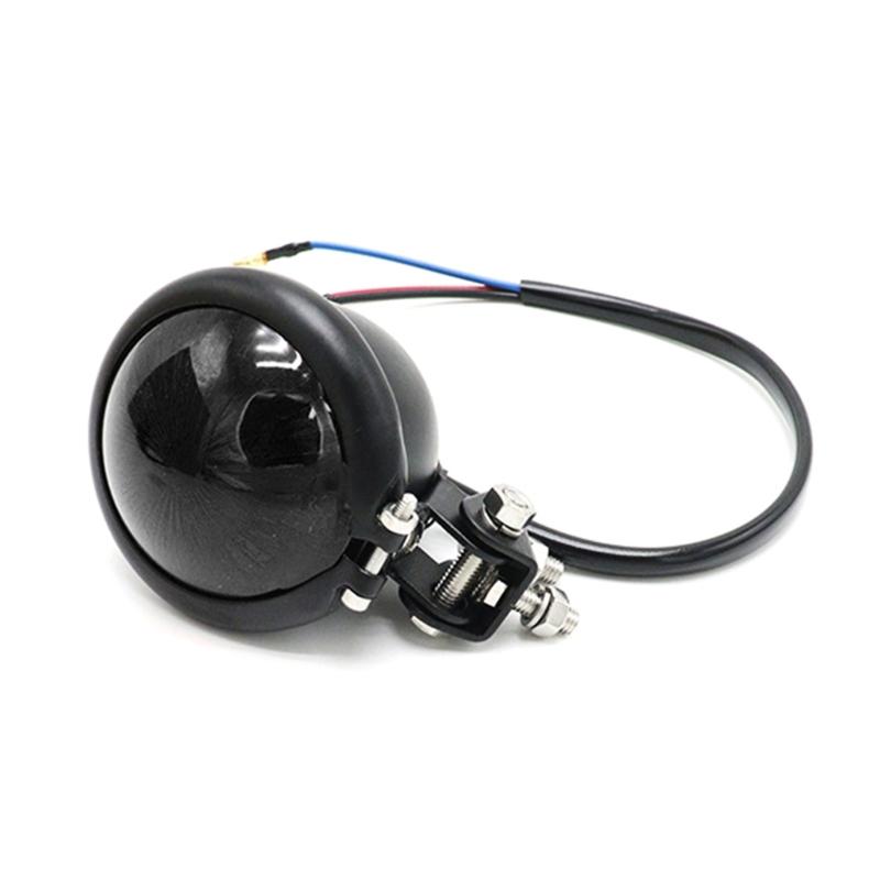 Brake Tail Light Replacement 12V 10W Vintage Round Light for GN125 CG125