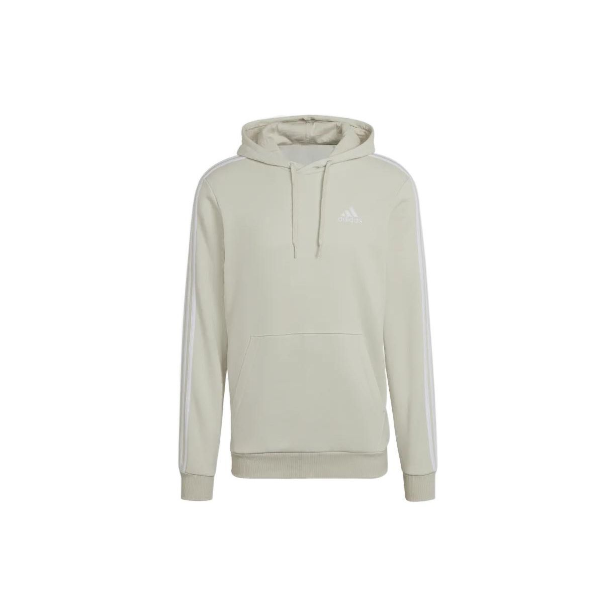 

Adidas Полосатая однотонная толстовка с логотипом и кулиской Мужские топы белого цвета HL2265