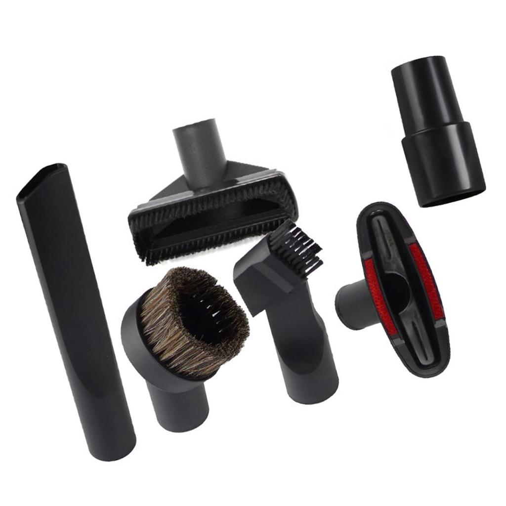 Vacuum Cleaner Brush Nozzle Kit Vacuum Cleaner Accessories 6 Pieces Vacuum Cleaner Attachment for Floor Cleaning Upholstery Curtains Blinds