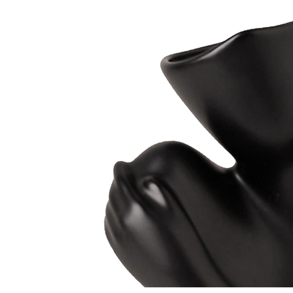 Ceramic Flower Vase Decorative Stand Accs Tabletop Planter for Dried Flower Arrangement Housewarming Desktop Bedroom Birthday