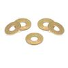 10-200Pcs Brass Flat Washer M2 M2.5 M3 M4 M5 M6 M8 M10 M12 M14 M16 M18 M20 Solids Brass Gasket Shim Coppers Metal Meson Pad Spacer