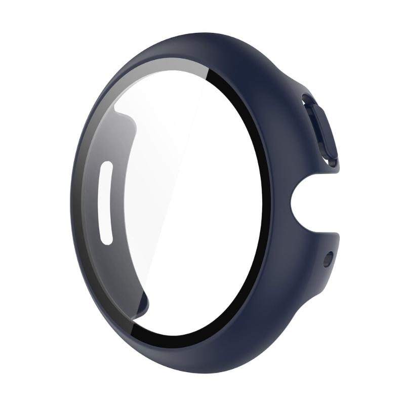 Smartwatch Shell Cover PC Glass Guard For Watch 4 41mm 45mm Screen Protector Frame Shell Safe Quick To Attach and Detach