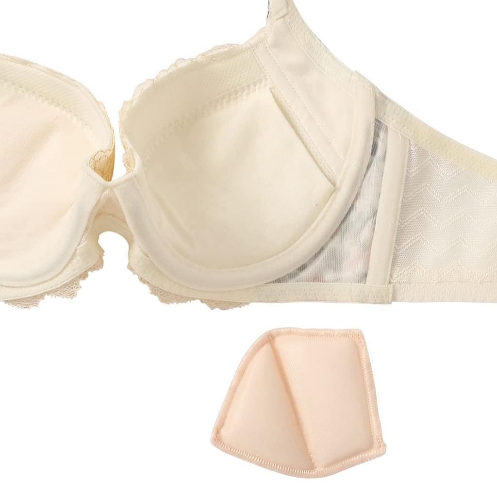 Amostyle Sustainability Project Made with Liberty M008 D70 Push-Up Bra, Fabrics, Women's, (Blue),