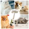 Dematting Comb For Cats Dog Hair Brush With Lint Remover Portable Cat Dematting Comb For Small Large For Kittens Puppies Animals