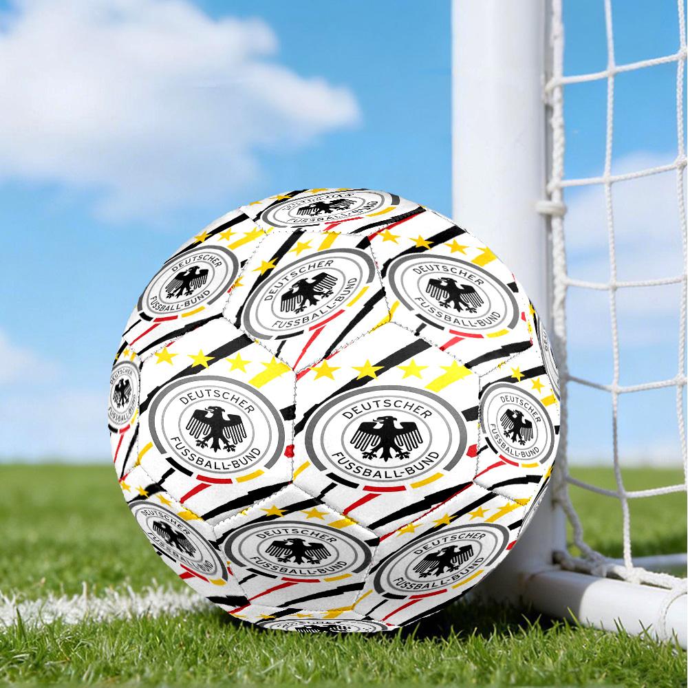 German Football Emblem Printed Size 5 Soccer Balls, High-Quality, Anti-Slip, Protective Football, A Unique Gift , Birthdays, Christmas Gifts