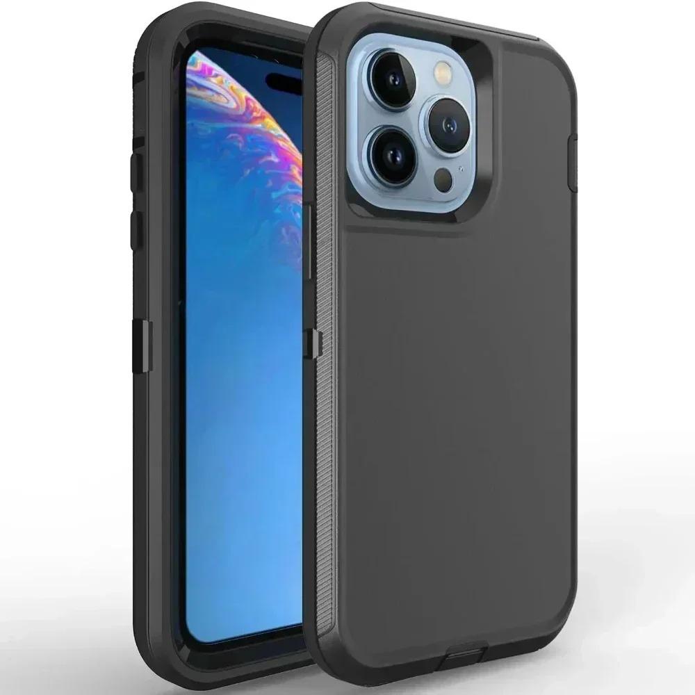 Ott Case Box Originale Robuste Defender Hülle für IPhone17 Pro Max 16 15 14 13 12 11 Militärischer Fallschutz Schutzhülle
