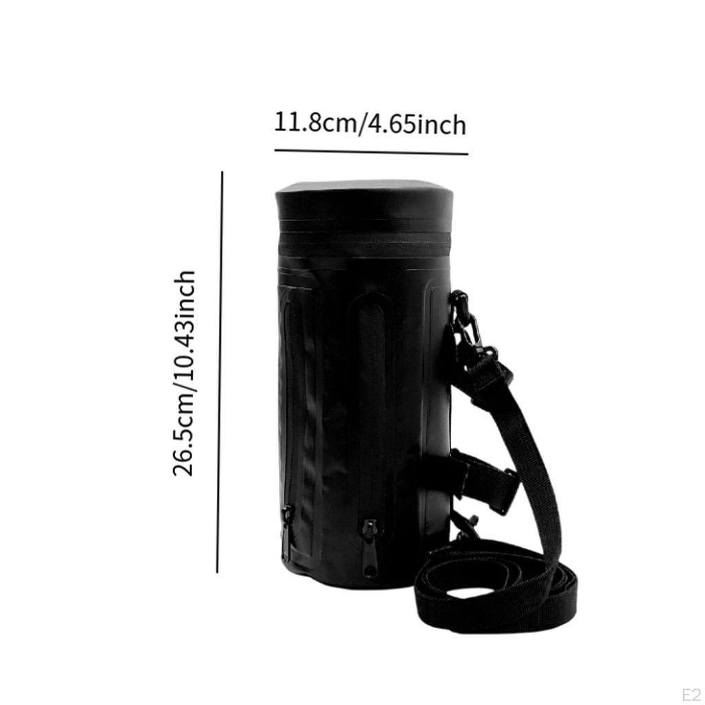 Bike Handlebar Bag Bicycle Front 2L Capacity Pannier Storage Pack Handy Travel