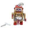 Wind Up Robot Toy Hand Made Exquisite Retro Wind Up Robot Interesting Vintage Iron Clockwork Toy for