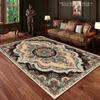 Vintage Large Area Rug Bohemian Style Print Non-Slip Wear-resistant Carpet for Living Room Bedroom Soft Floor Mat Home Decorate
