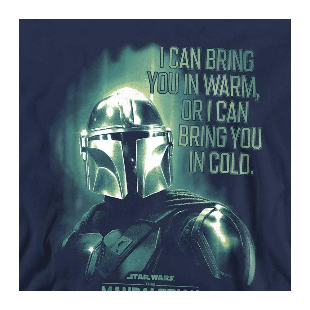 Star Wars: The Mandalorian Unisex Adult Bring You In Cold Quote Sweatshirt