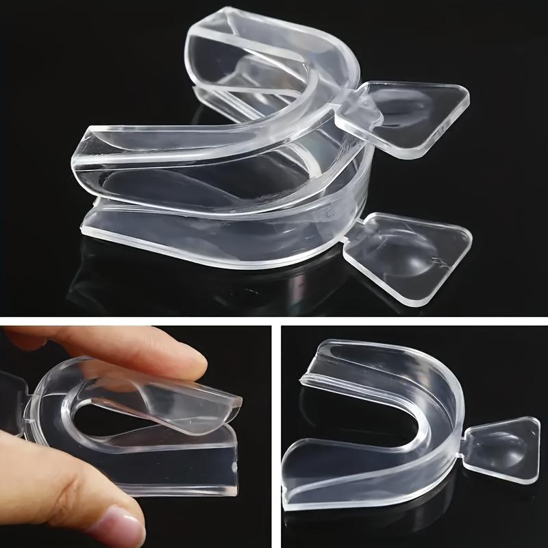 Silicone Mouth Guard Teeth Protector Night Guard Mouth Tray for Bruxism Grinding Non-snoring Teeth Whitening Protection