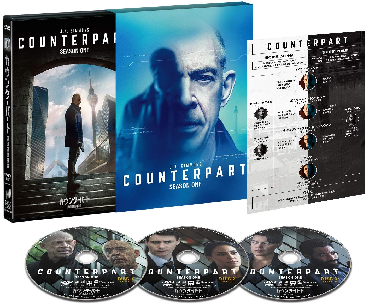 

Counterpart Season 1 DVD Complete Box Press Limited (First Edition)