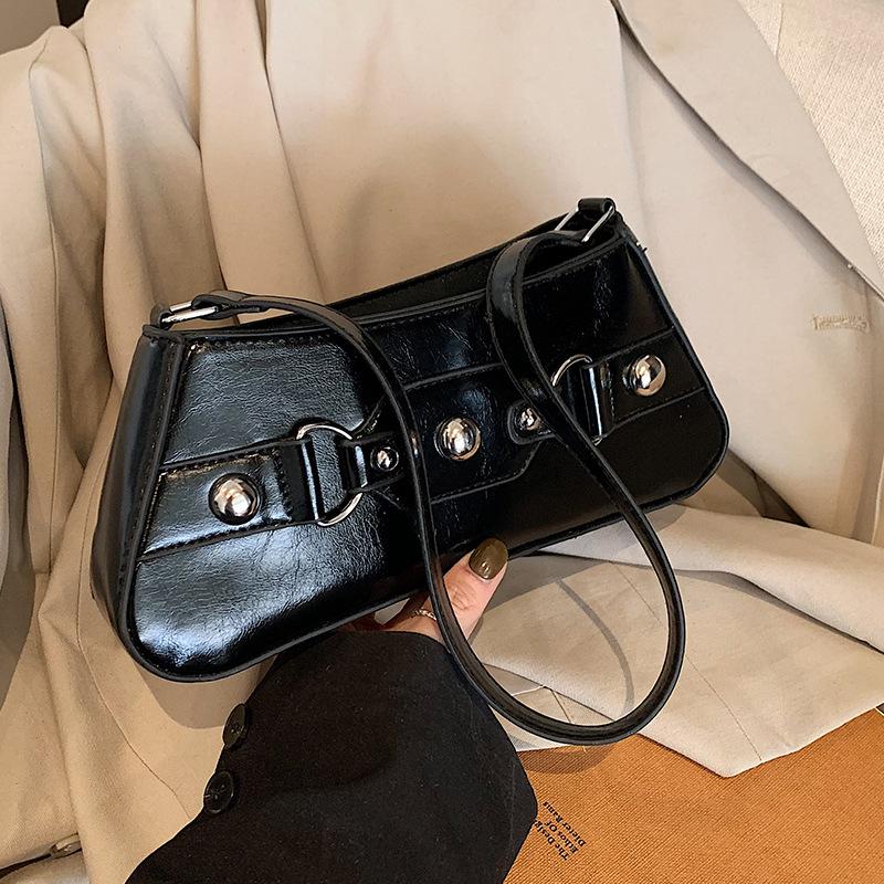 Unterarmtasche Sommer Neue Vielseitige Schultertasche Retro Qualität Handtasche