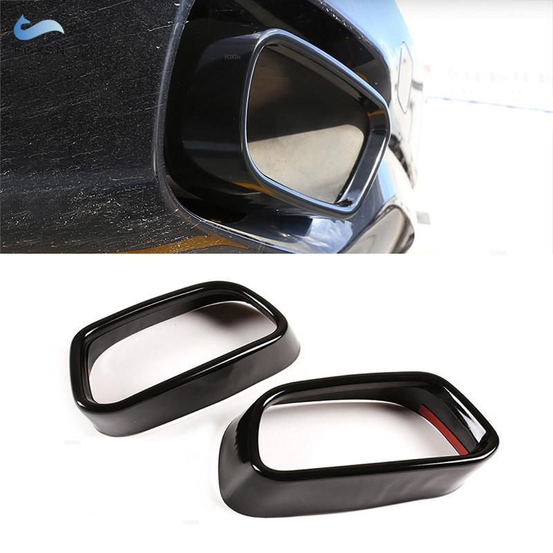 

For BMW X5 F15 X6 F16 2015 2016 2017 2018 M Sports Stainless Steel Glossy Black Car Tail Muffler Exhaust Pipe Output Cover Parts