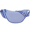 Checkered Dumpling Bag for Commuting Women, Trendy Crossbody Bag, Lightweight Small Crossbody Bag