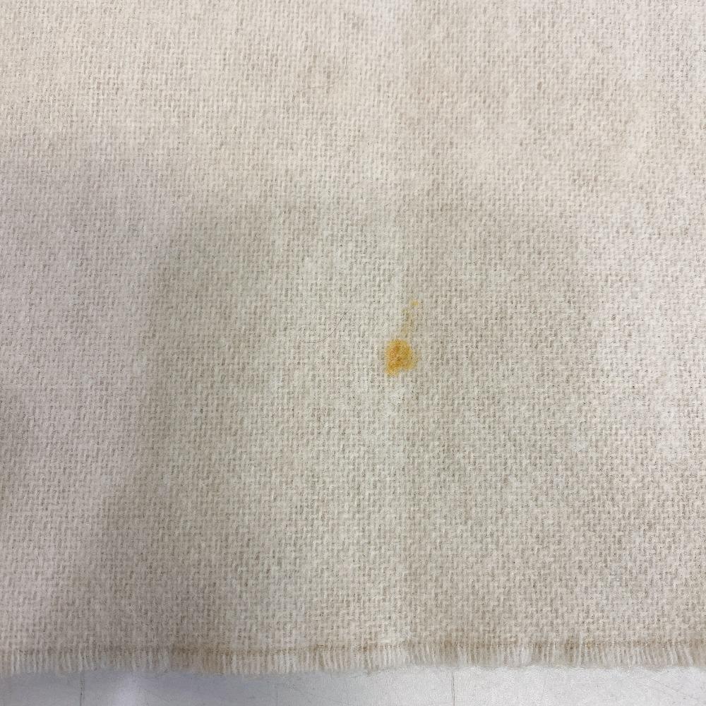 LOEWE anagram wool Scarf beige wool Used