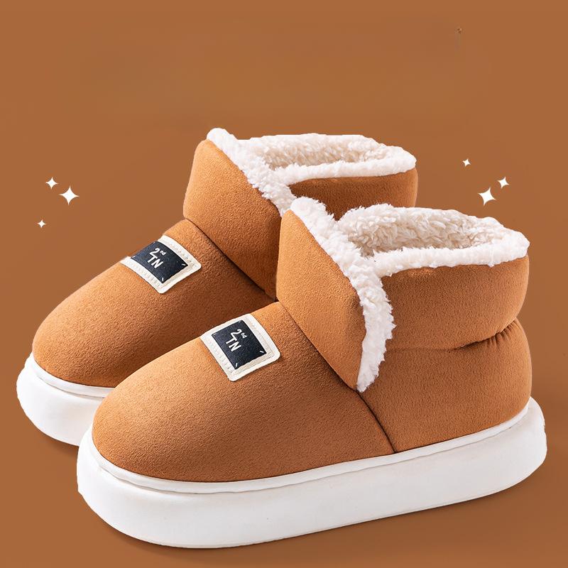 Fashion Winter Household New Women Warm Boots Woman Outside Wear Padded Thick Bottom Snow Boots Casual Ankle Boots Womens Shoes