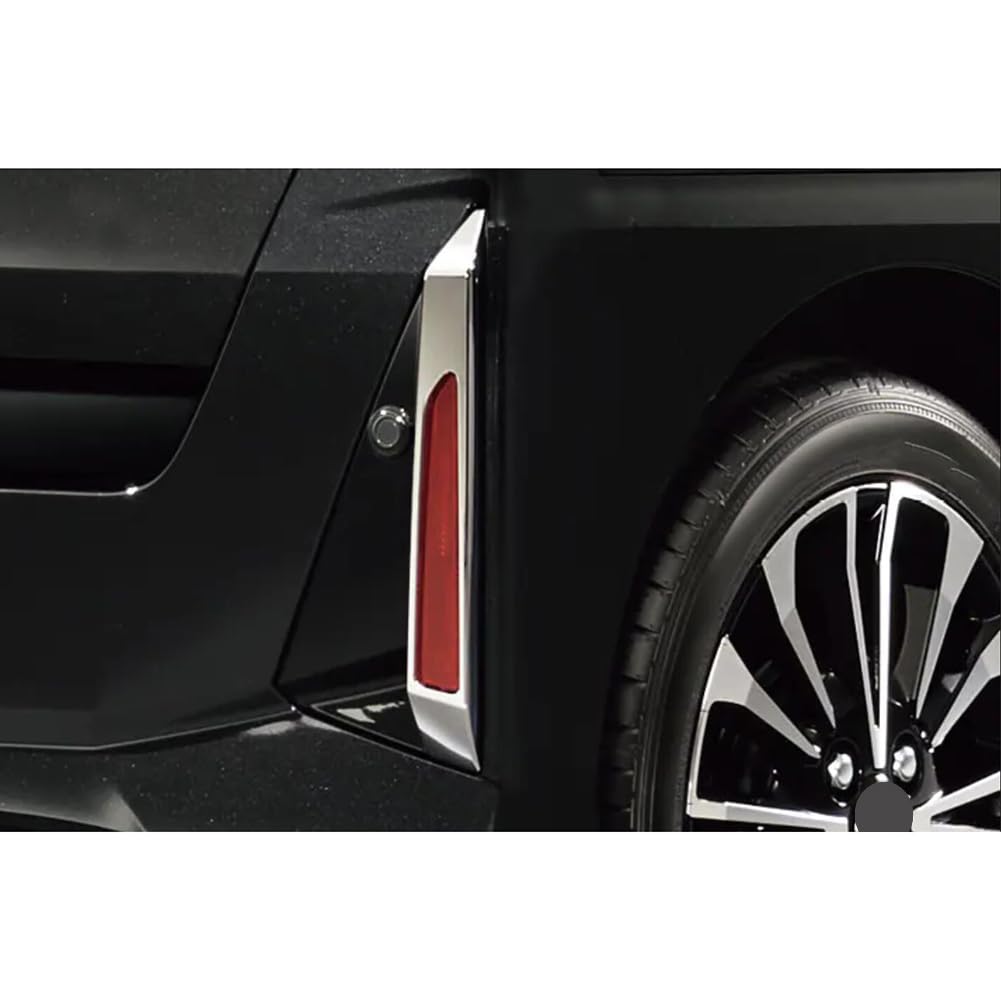 RUIQ Daihatsu Tanto Custom LA650S LA660S Late Model Exclusive Exterior Rear Fog Lamp Garnish Bezel Cover Exclusively Designed for DAIHATSU Tanto