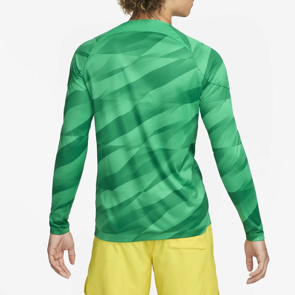 Nike Paris Saint-Germain 2023/24 Stadium Goalkeeper Crew Neck Moisture-Wicking Football Shirt Men tops Stadium-Green Peacock-Green White DX2637-325