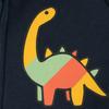 27kids Children's Dinosaur Hoodie - Autumn/Winter Fleece Jacket for Boys and Babies