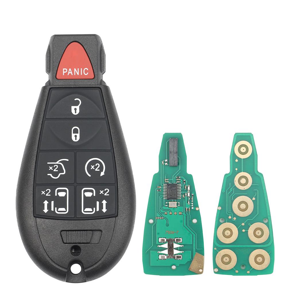 

SilKY 433 МГц 7941 Пульт Ключ-брелок M3N5WY783X Для Chrysler Town & Country Jeep Grand Cherokee Dodge Caravan Journey