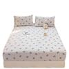 Class A Pure Cotton Mother and Baby Fitted Sheet In Fresh Style - Washed Cotton Mattress Protector Three-Piece Set