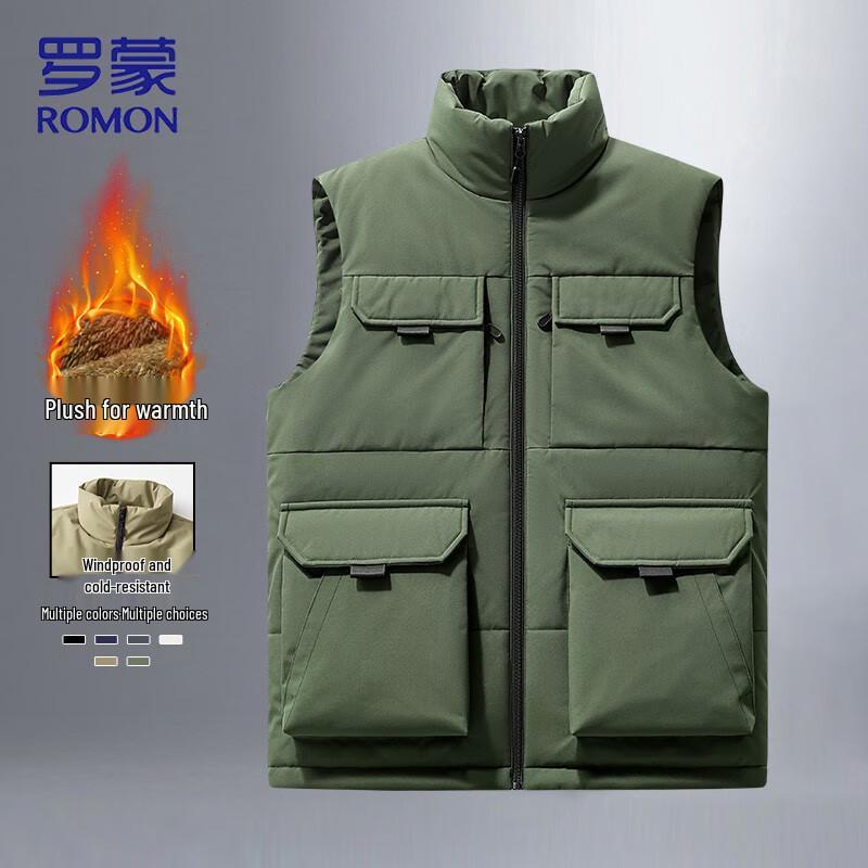 

ROMON Men s Fleece-Lined Workwear Vest 5XL
