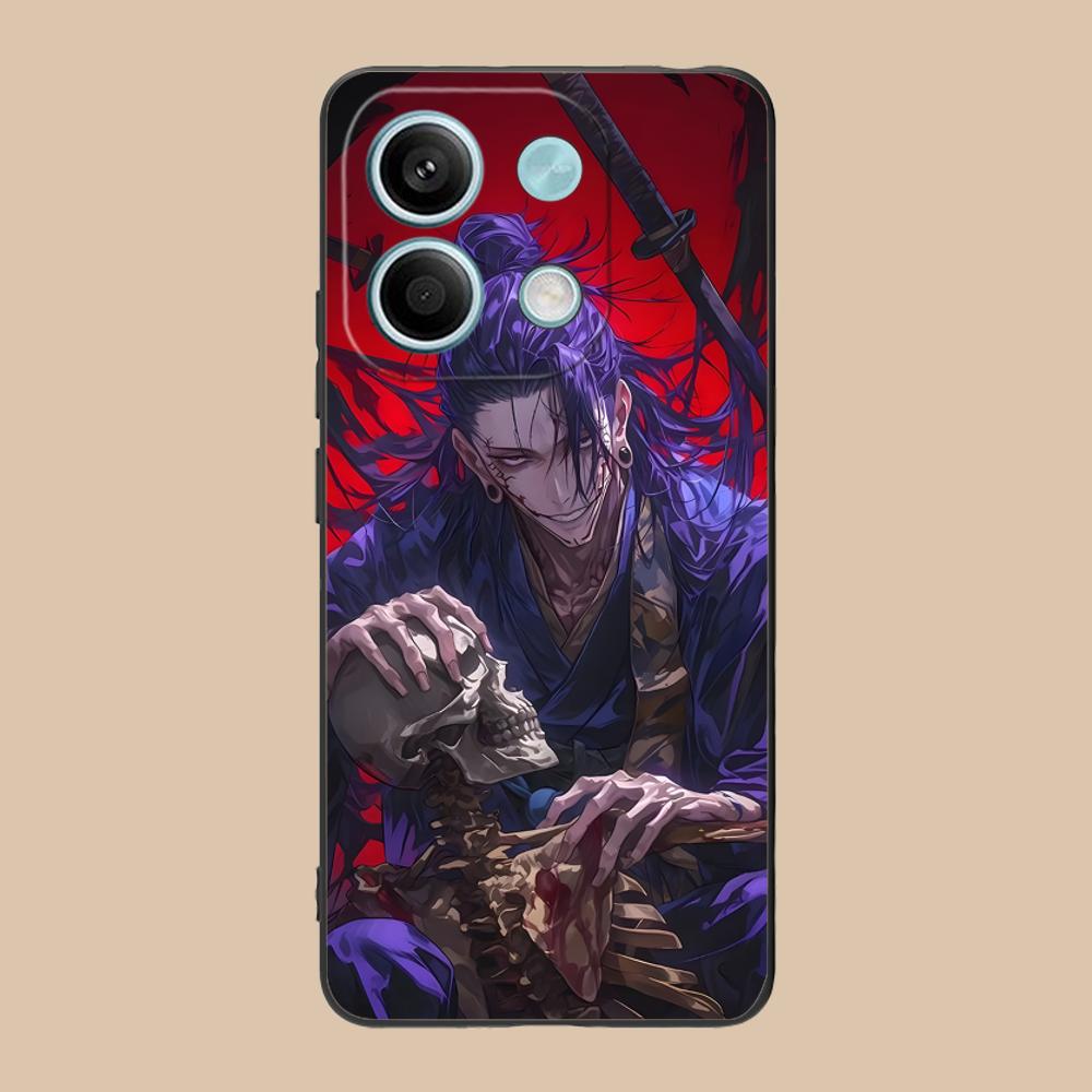 

Jujutsu Kaisen Geto Suguru Phone Case for Xiaomi 15 14 13 12 Mi 11 T Ultra Lite Pro S X 5G Colorful Printing Cover Cover Pretty Xiaomi 11T Pro