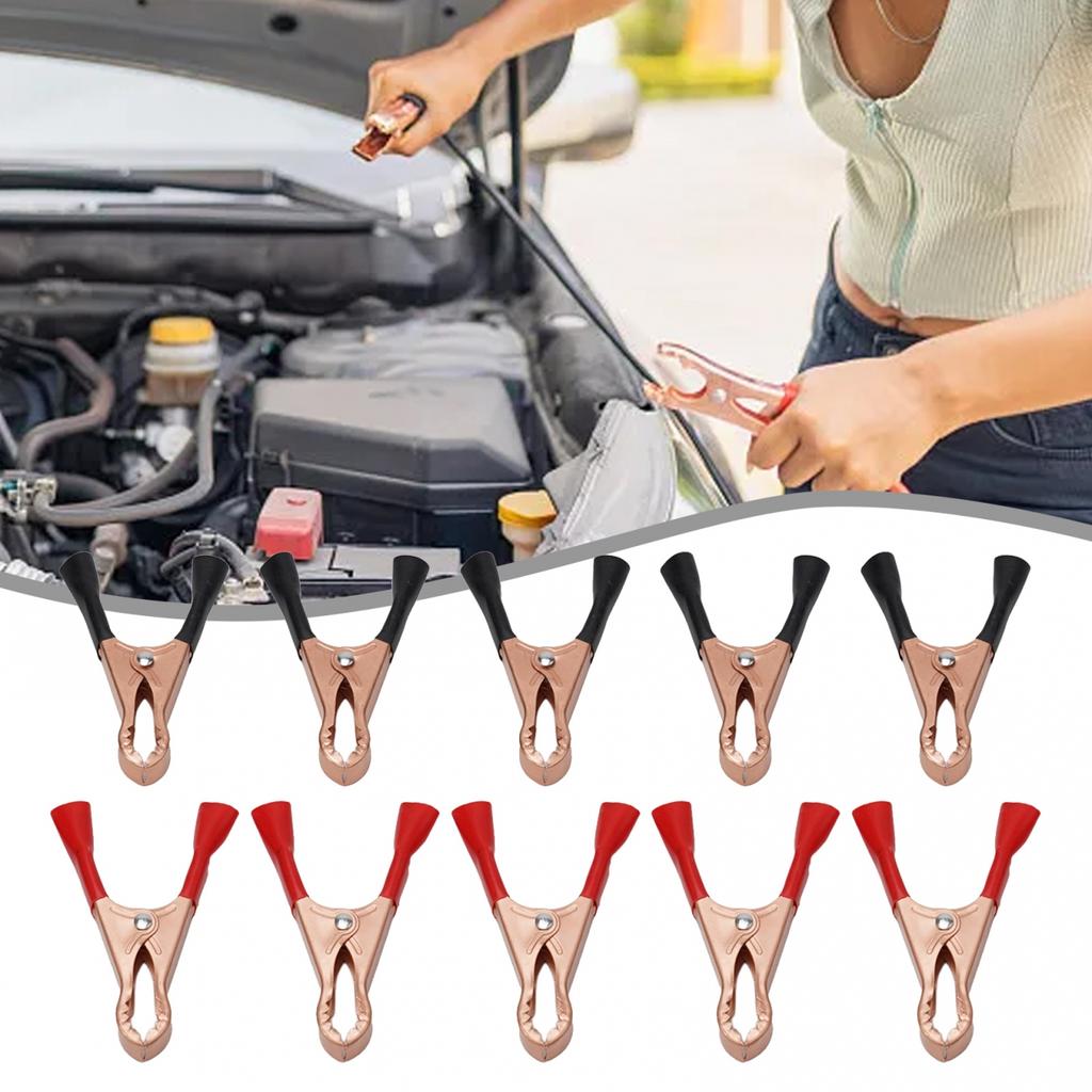 Heavy Duty Crocodile Clip Battery Clip for Car Battery Sturdy Spring Clip